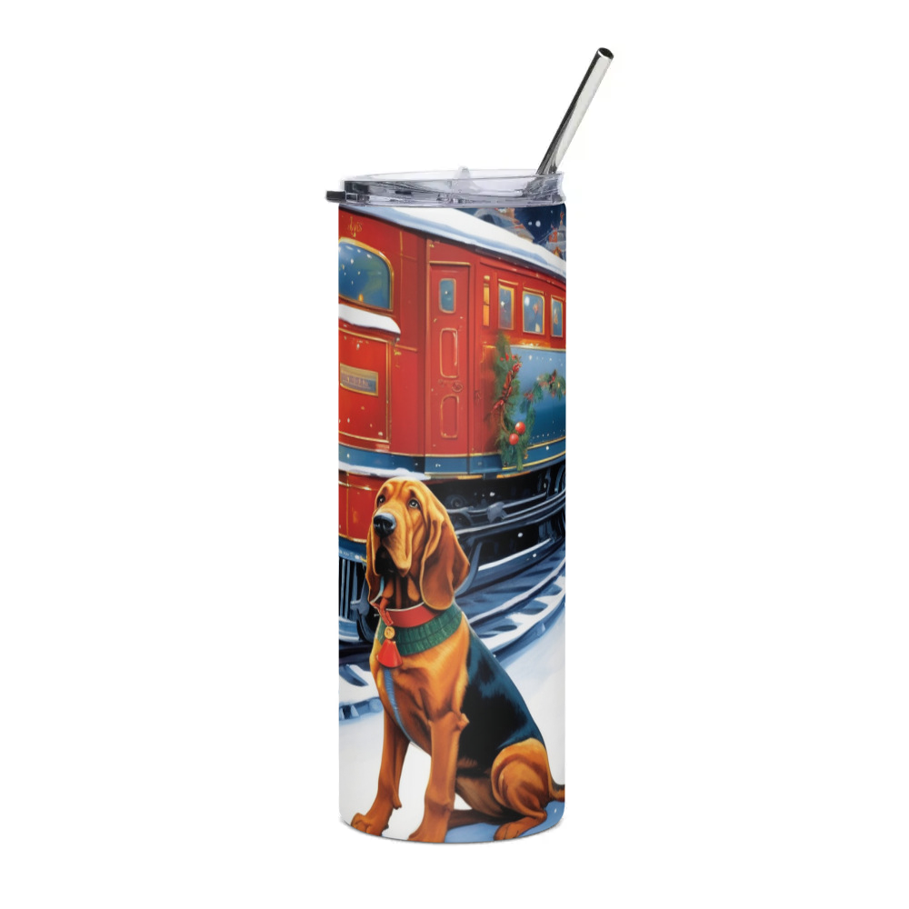 PugMug Custom Bloodhound Stainless Steel Tumbler