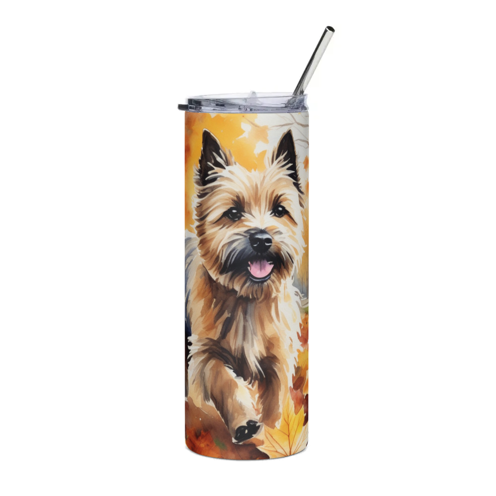PugMug Custom Cairn Terrier Stainless Steel Tumbler