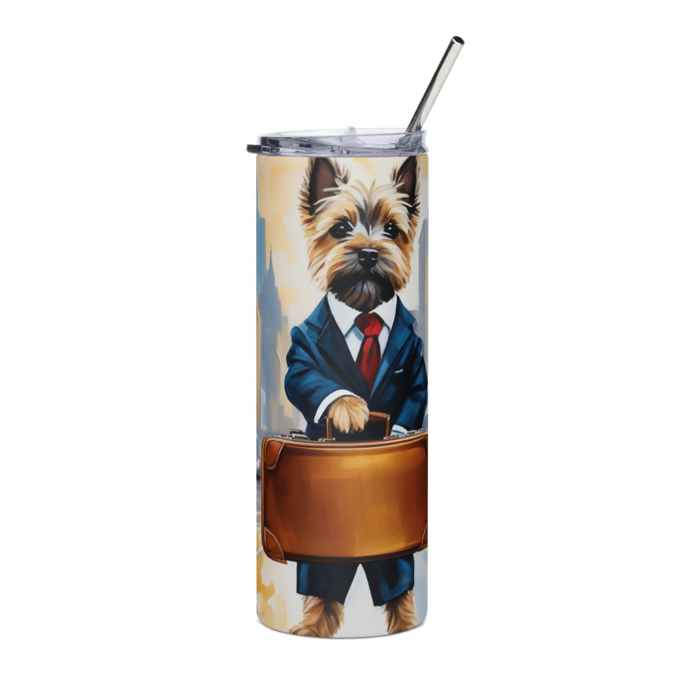 PugMug Custom Cairn Terrier Stainless Steel Tumbler