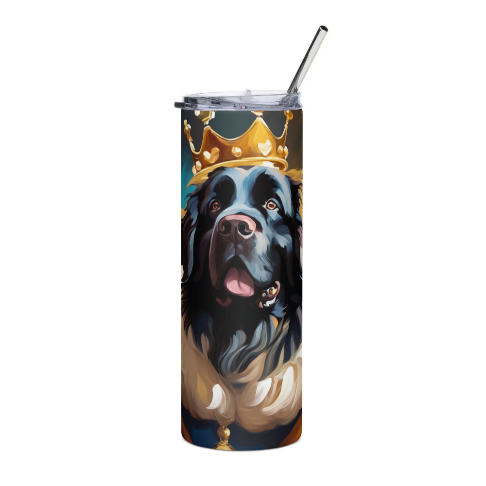 PugMug Custom Newfoundland Stainless Steel Tumbler