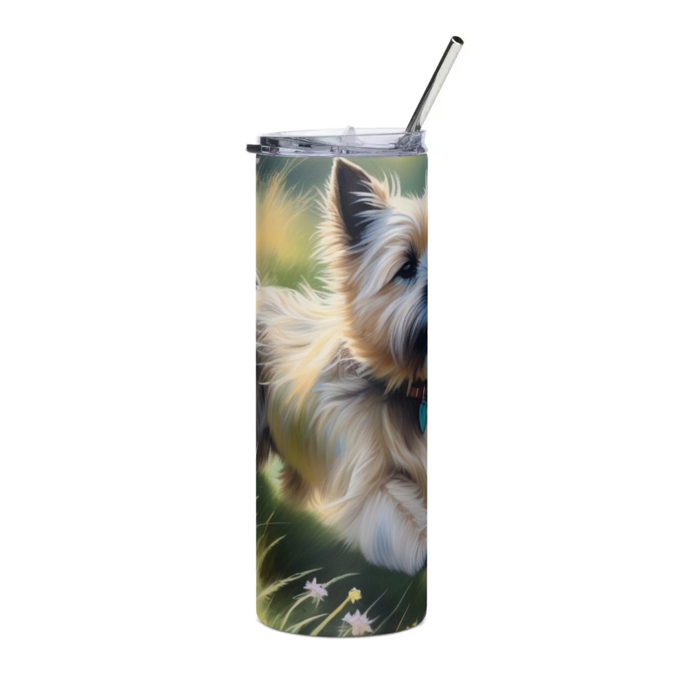 PugMug Custom Cairn Terrier Stainless Steel Tumbler