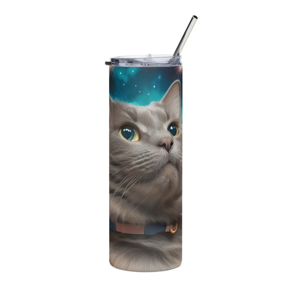 PugMug Custom Thumper Stainless Steel Tumbler
