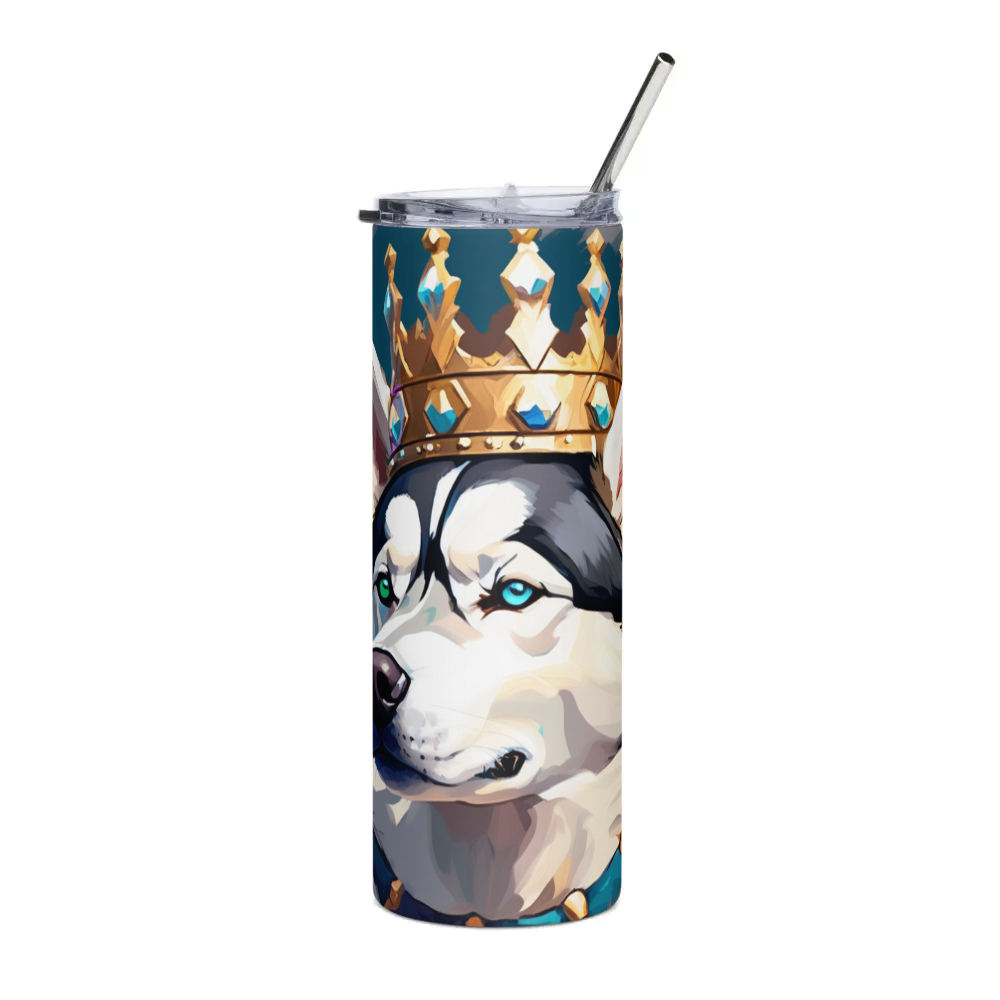 PugMug Custom Siberian Husky Stainless Steel Tumbler