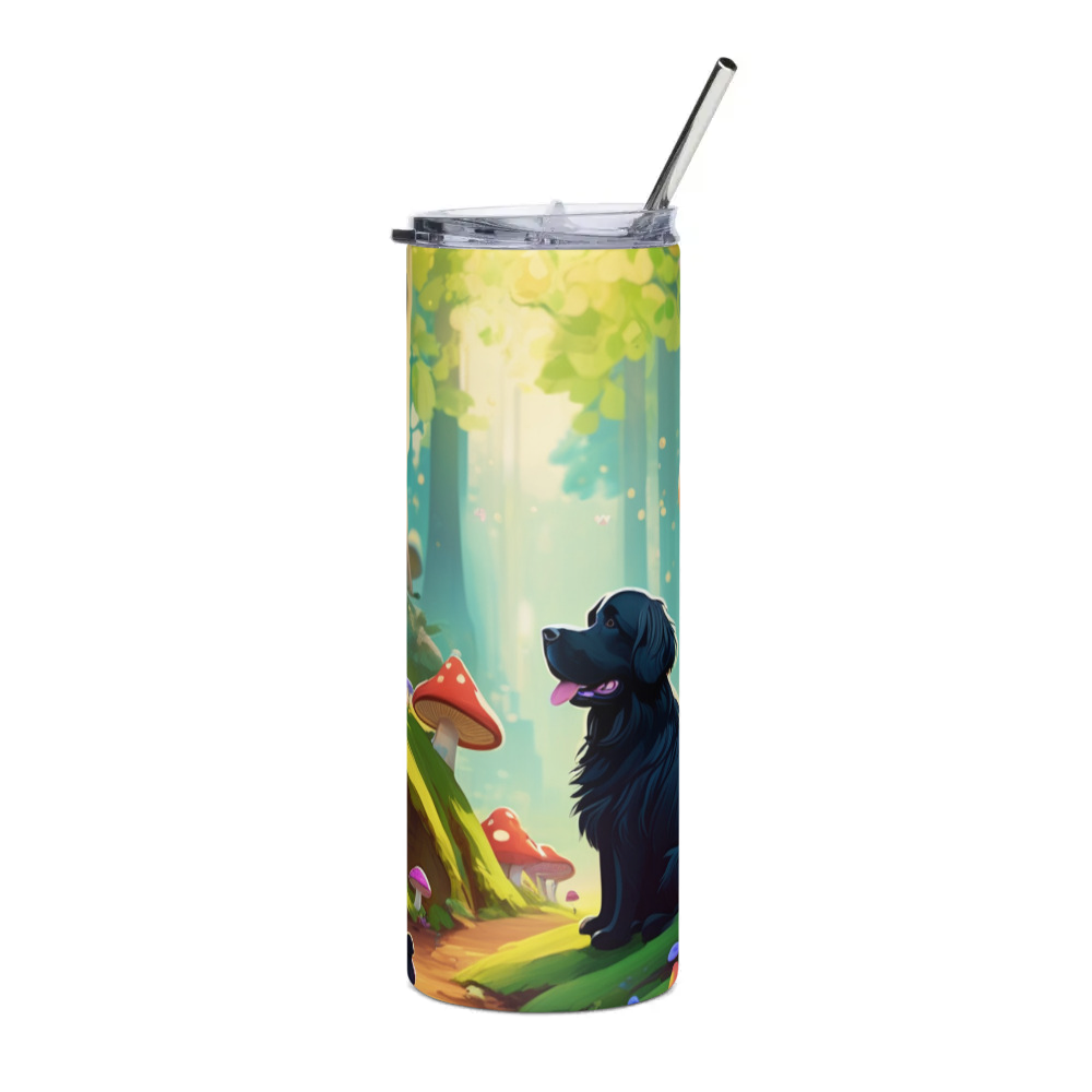 PugMug Custom Newfoundland Stainless Steel Tumbler