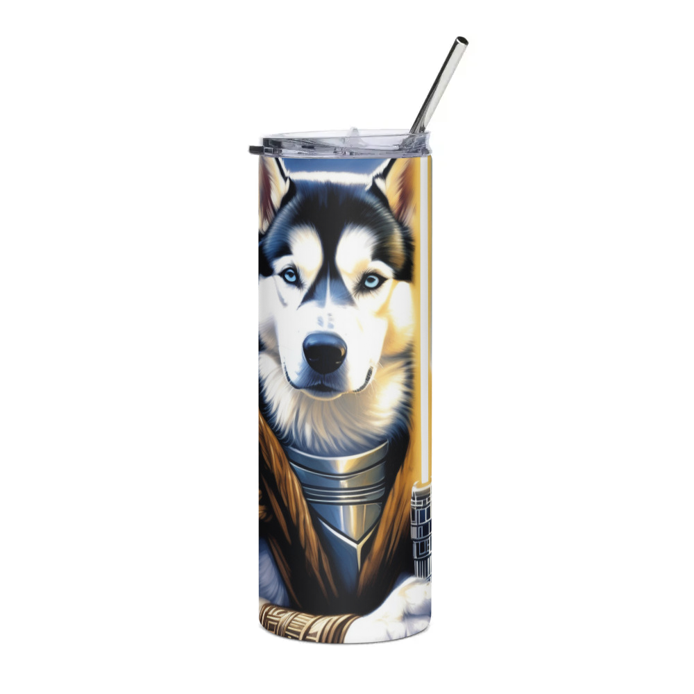 PugMug Custom Siberian Husky Stainless Steel Tumbler