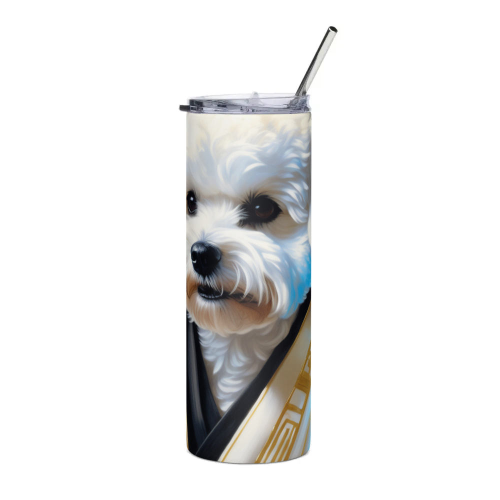 PugMug Custom Bichons Frise Stainless Steel Tumbler
