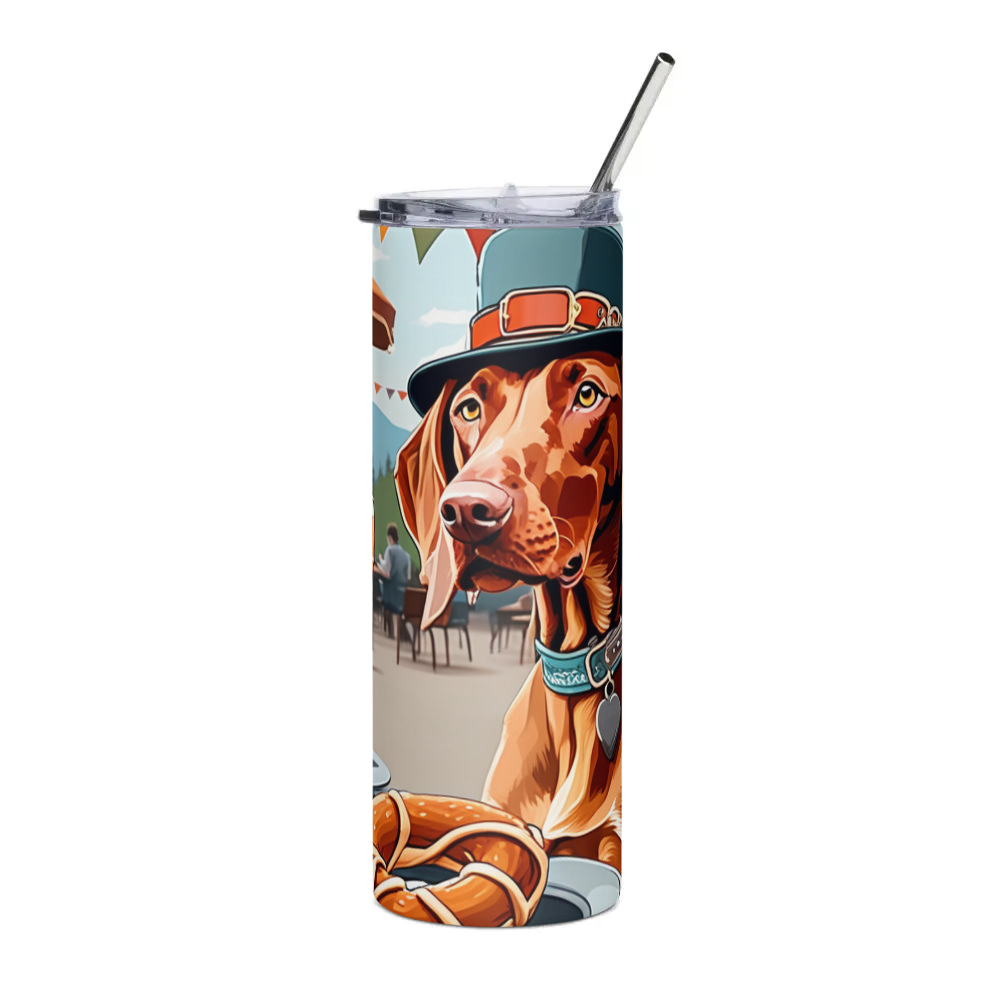 PugMug Custom Vizsla Stainless Steel Tumbler