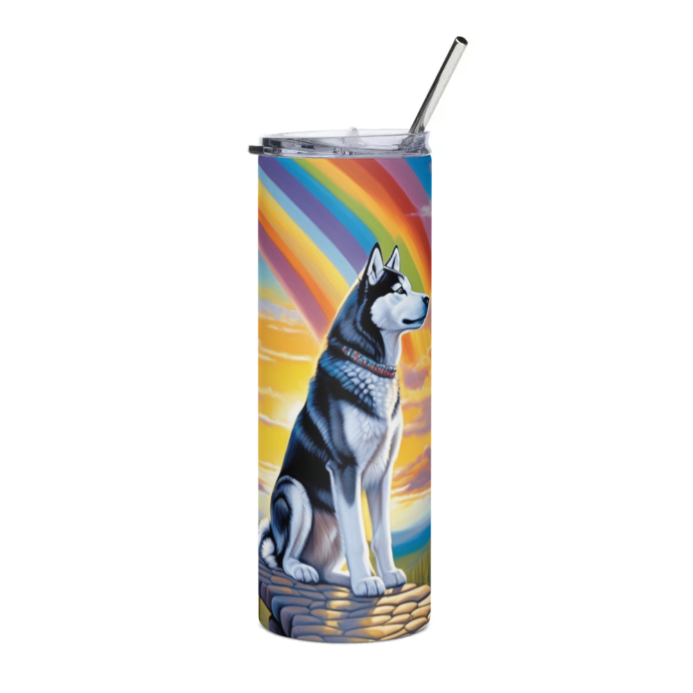PugMug Custom Siberian Husky Stainless Steel Tumbler