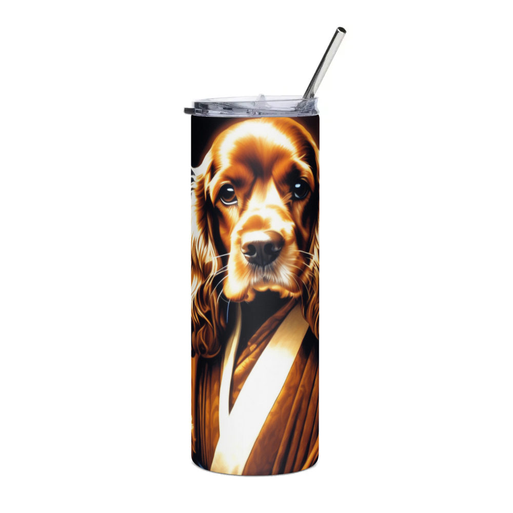 PugMug Custom English Cocker Spaniel Stainless Steel Tumbler