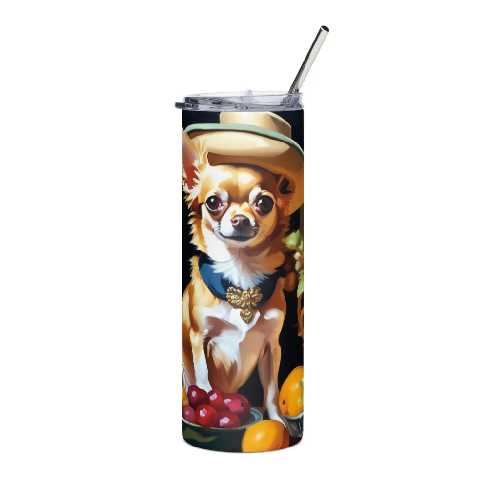 PugMug Custom Chihuahua Stainless Steel Tumbler