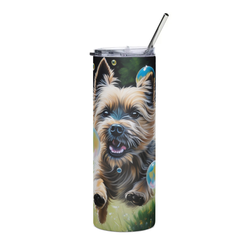 PugMug Custom Cairn Terrier Stainless Steel Tumbler