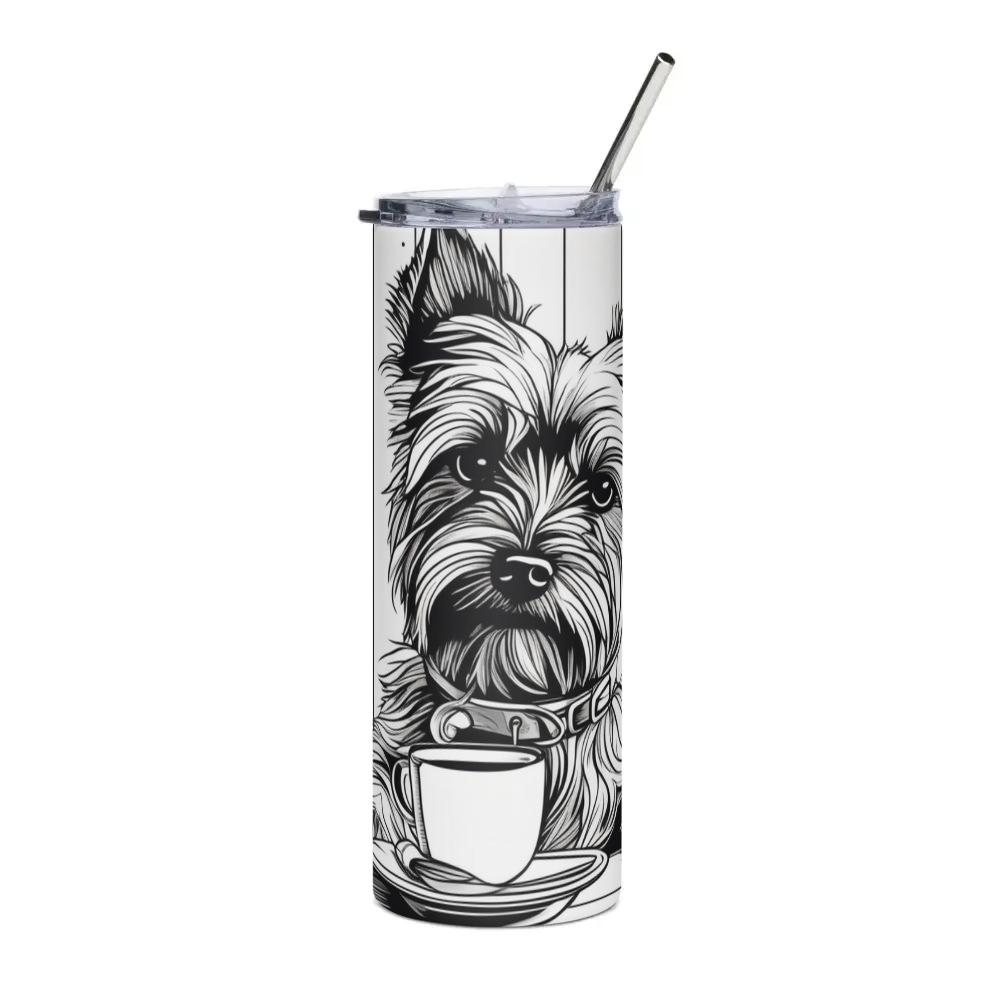 PugMug Custom Cairn Terrier Stainless Steel Tumbler
