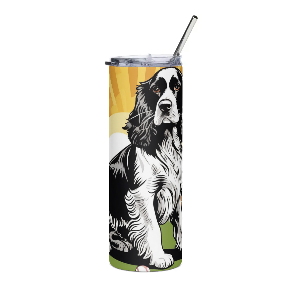 PugMug Custom English Cocker Spaniel Stainless Steel Tumbler