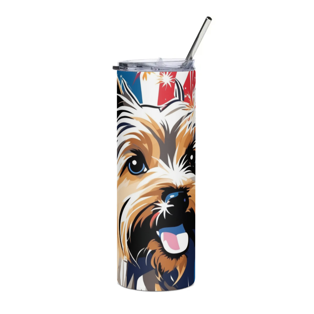 PugMug Custom Cairn Terrier Stainless Steel Tumbler