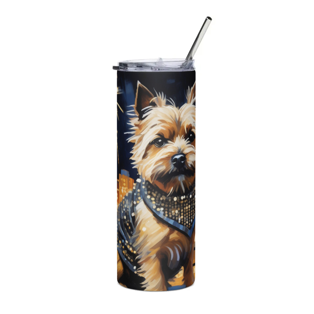 PugMug Custom Cairn Terrier Stainless Steel Tumbler