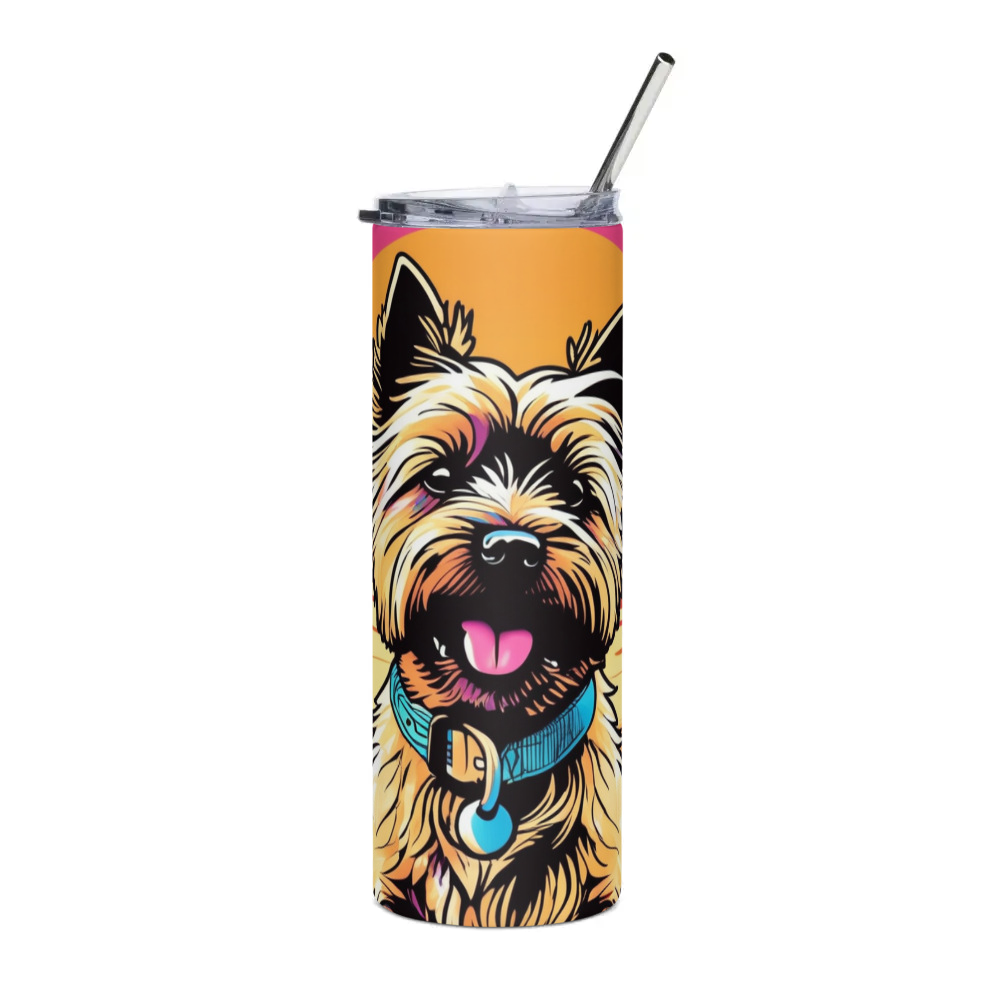 PugMug Custom Cairn Terrier Stainless Steel Tumbler