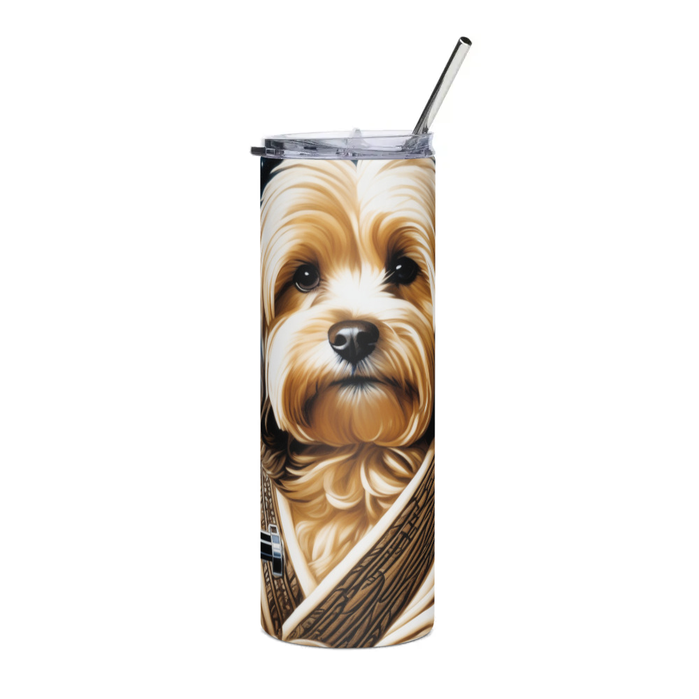 PugMug Custom Tan Havanese Dog Stainless Steel Tumbler