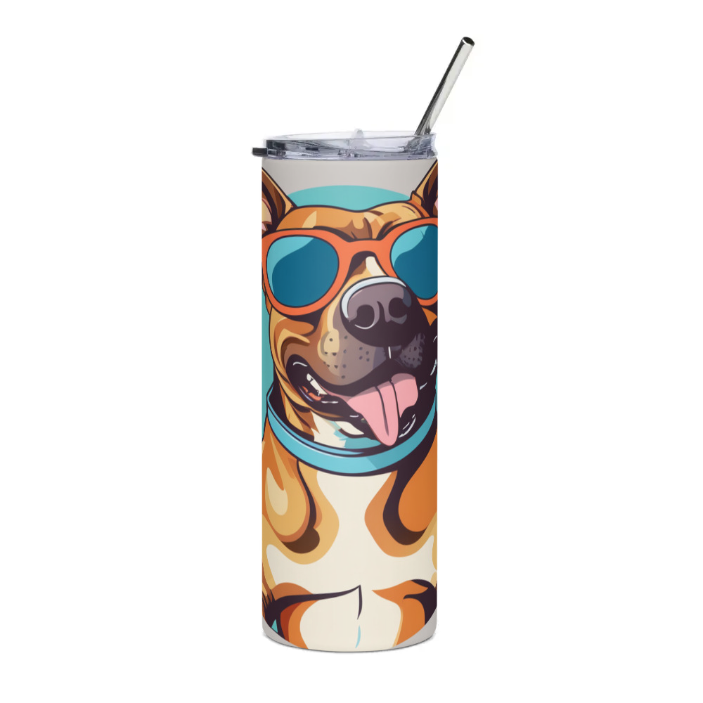 PugMug Custom Tony Hawk Stainless Steel Tumbler