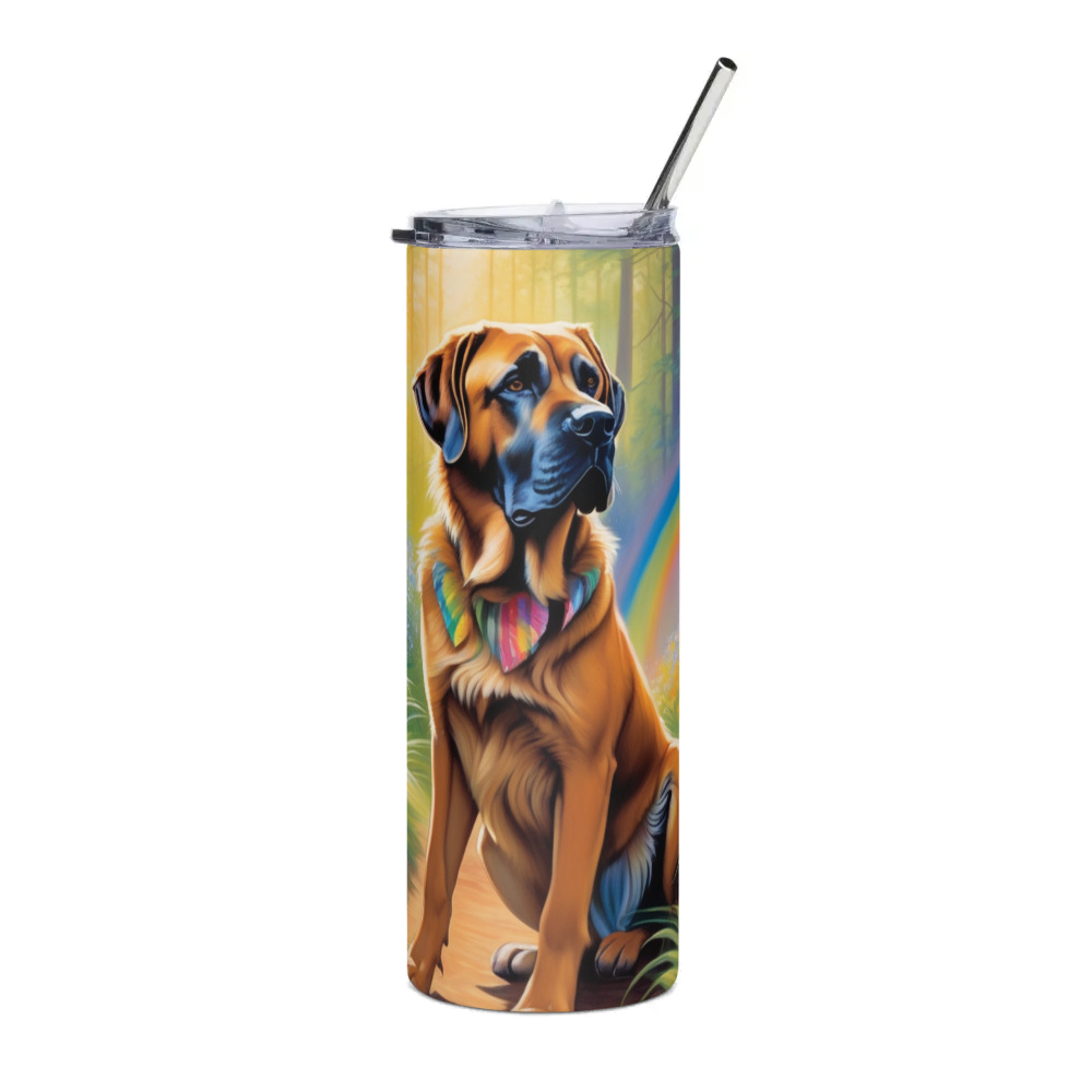 PugMug Custom Mastiff Stainless Steel Tumbler