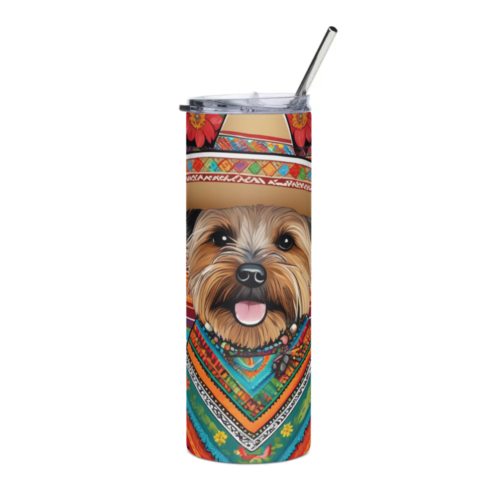 PugMug Custom Cairn Terrier Stainless Steel Tumbler