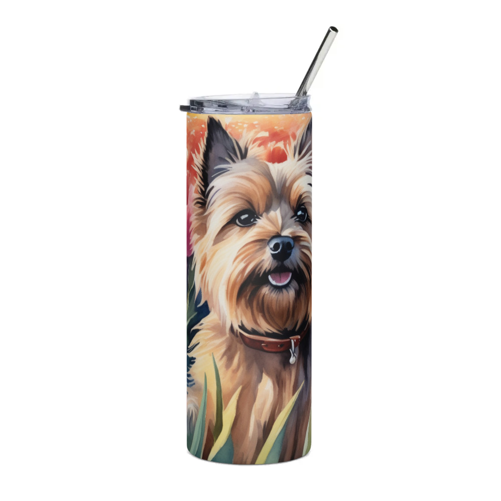 PugMug Custom Cairn Terrier Stainless Steel Tumbler