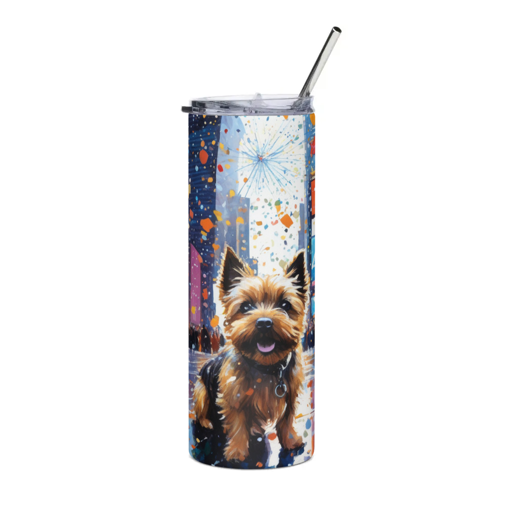 PugMug Custom Cairn Terrier Stainless Steel Tumbler