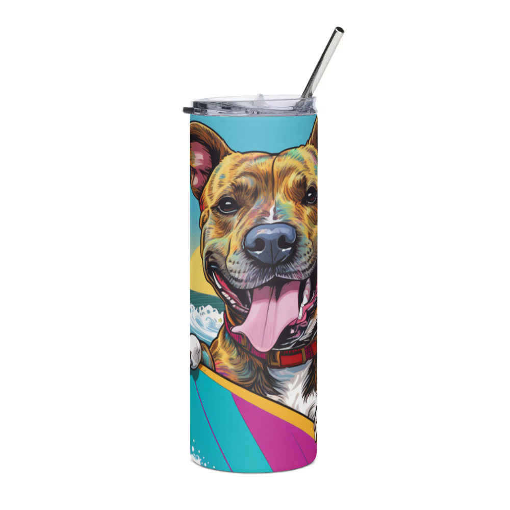 PugMug Custom Tony Hawk Stainless Steel Tumbler