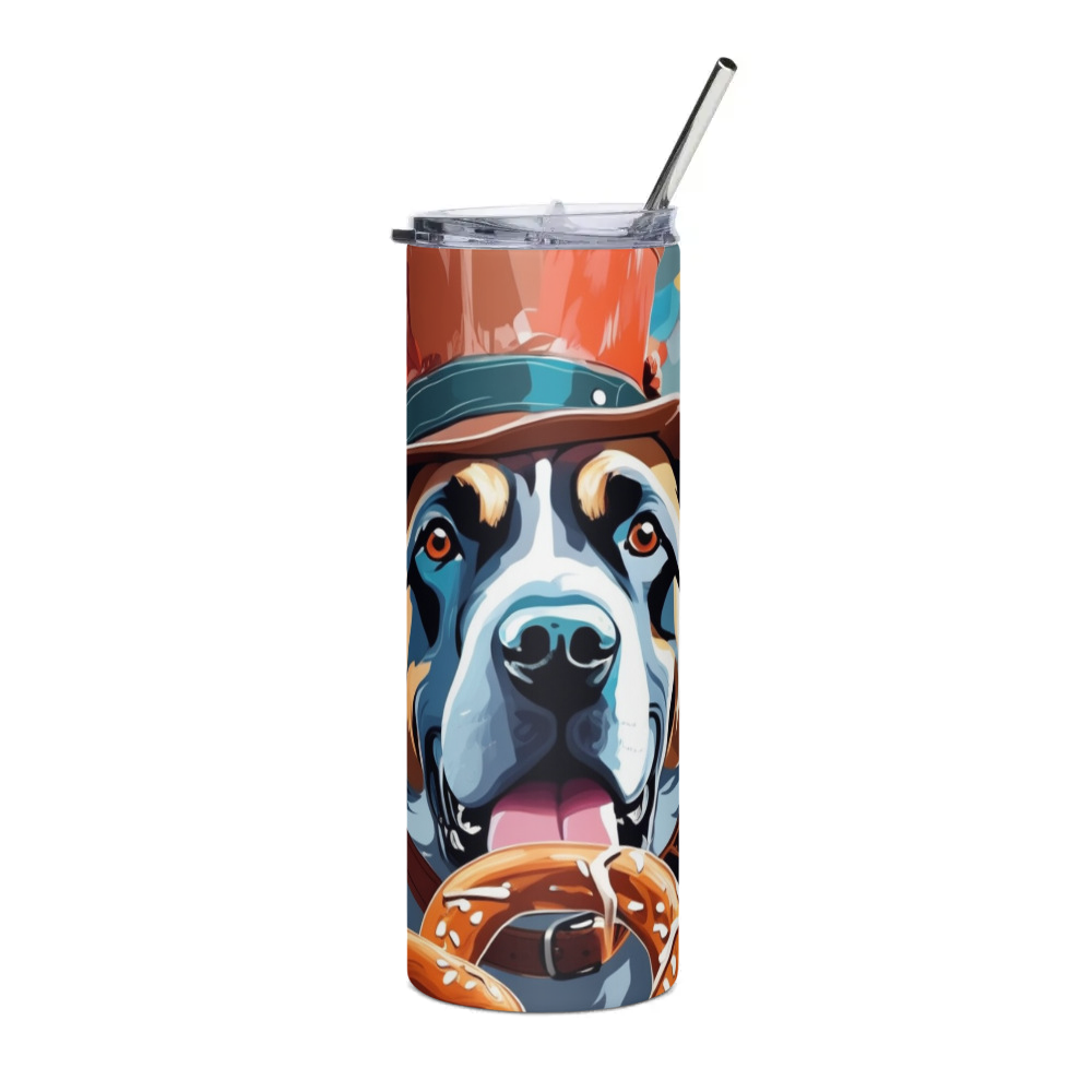 PugMug Custom Mastiff Stainless Steel Tumbler