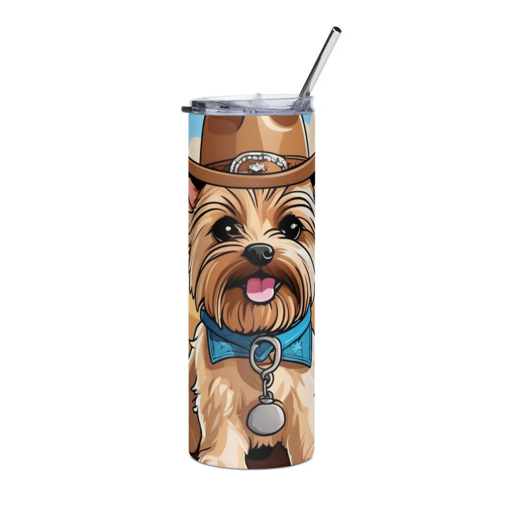 PugMug Custom Cairn Terrier Stainless Steel Tumbler