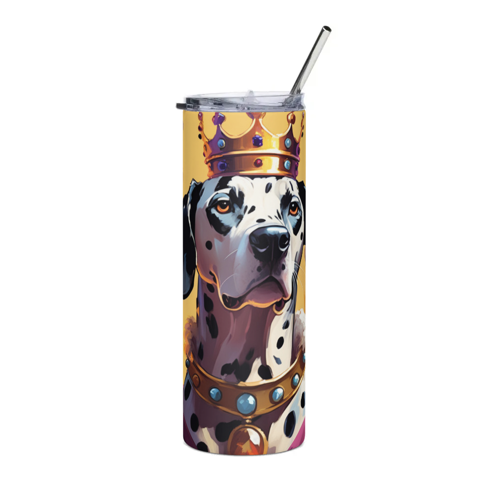 PugMug Custom Dalmatian Stainless Steel Tumbler
