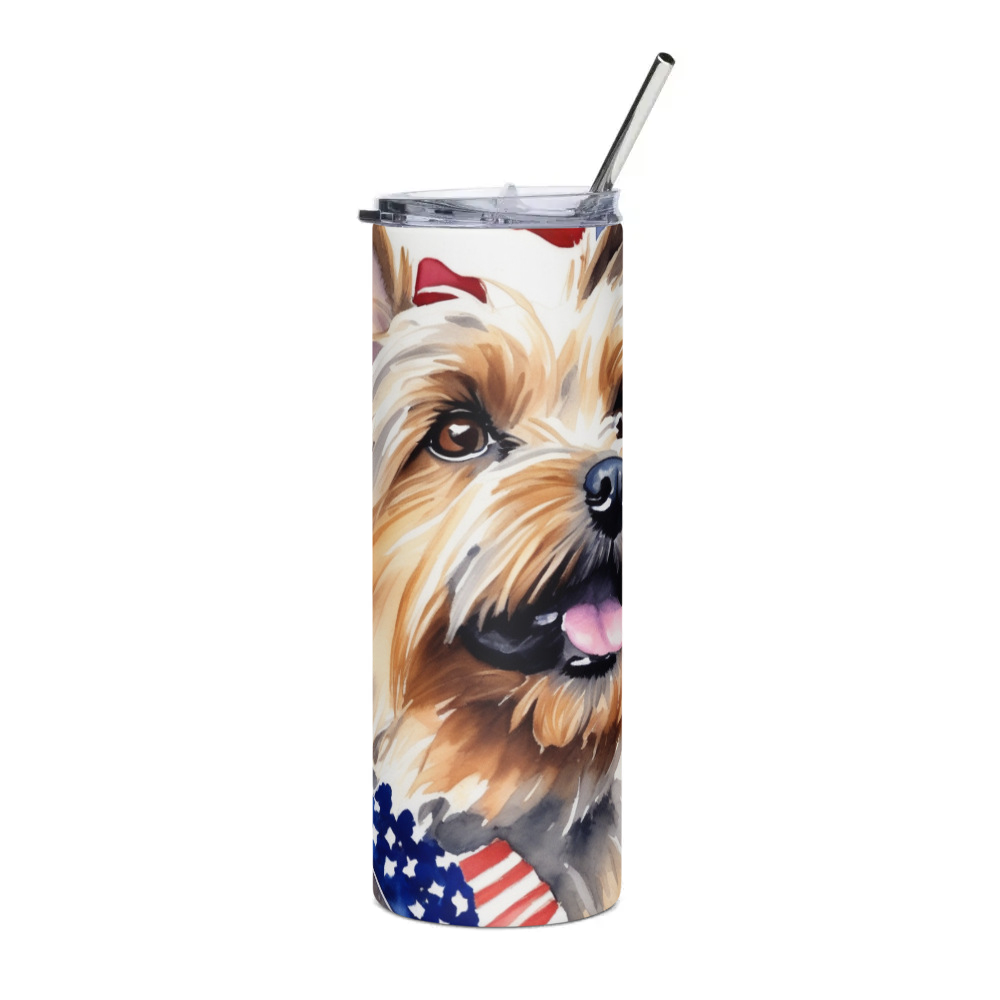 PugMug Custom Cairn Terrier Stainless Steel Tumbler
