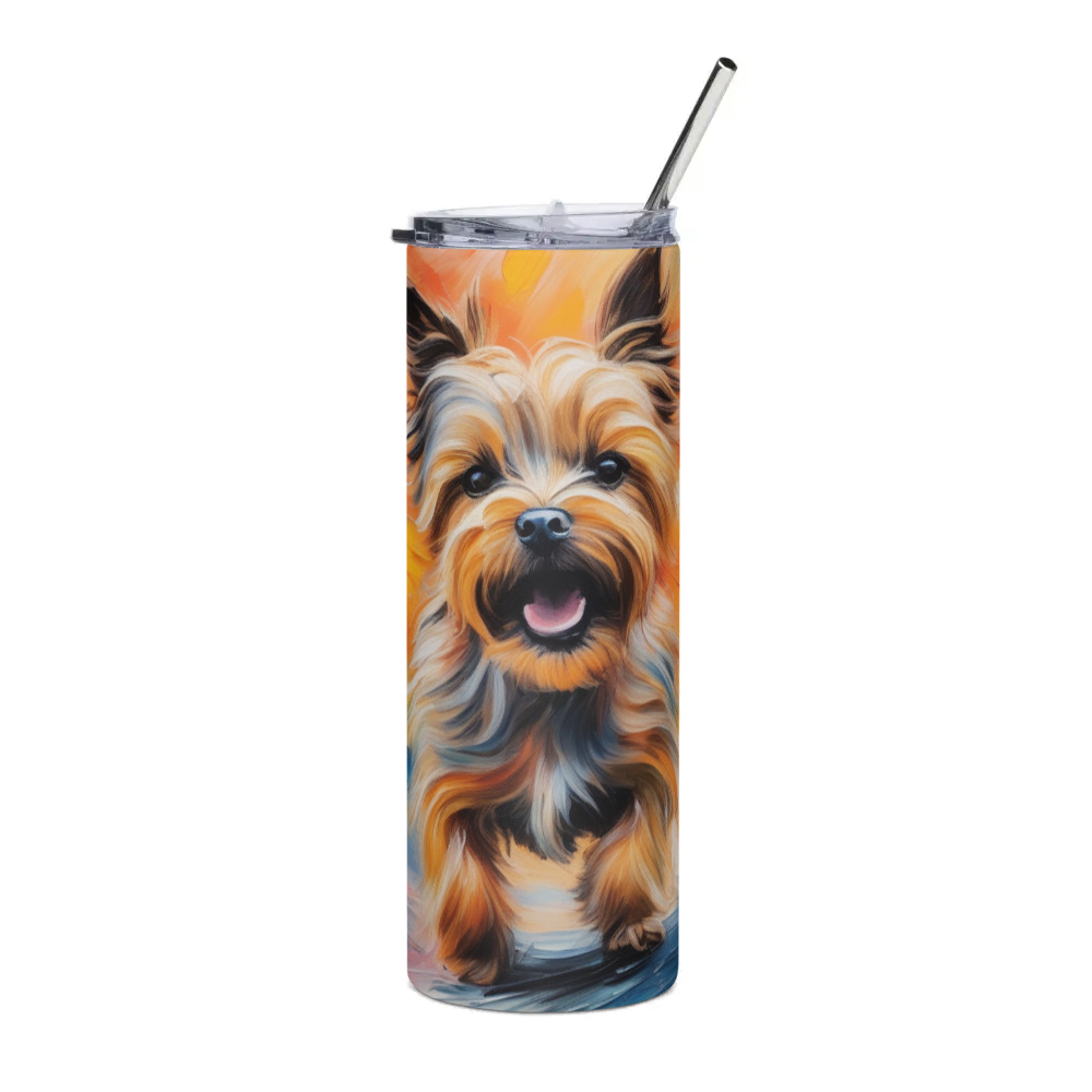 PugMug Custom Cairn Terrier Stainless Steel Tumbler