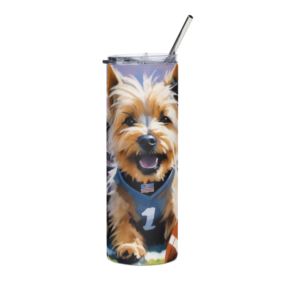 PugMug Custom Cairn Terrier Stainless Steel Tumbler