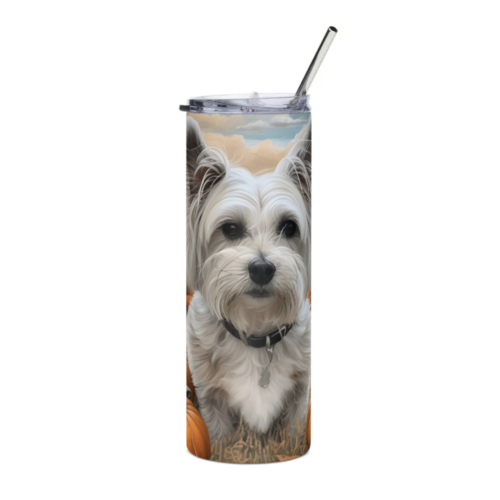 PugMug Custom Leo Stainless Steel Tumbler