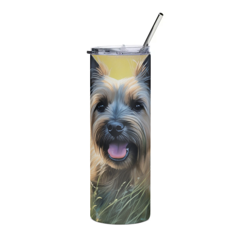 PugMug Custom Cairn Terrier Stainless Steel Tumbler