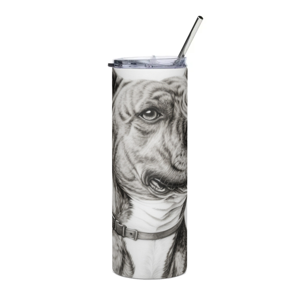 PugMug Custom Tony Hawk Stainless Steel Tumbler