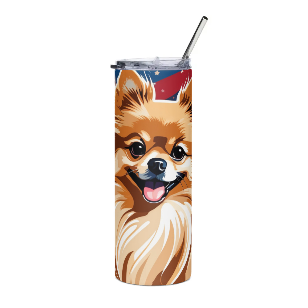 PugMug Custom Pet Stainless Steel Tumbler