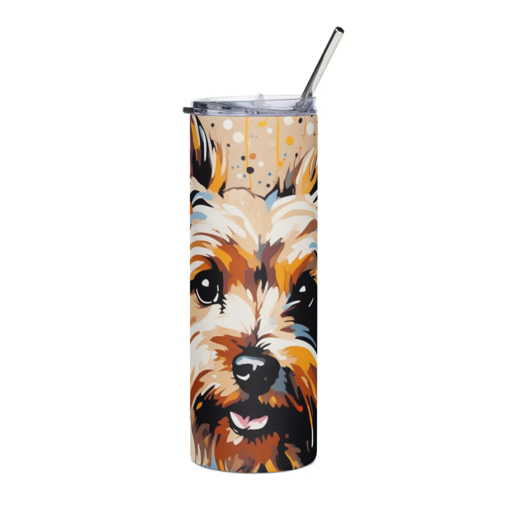 PugMug Custom Cairn Terrier Stainless Steel Tumbler