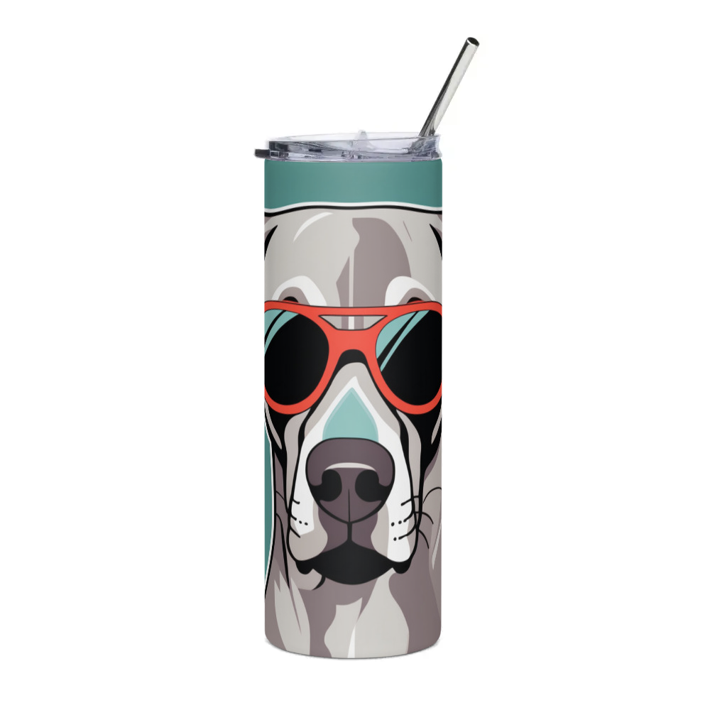 PugMug Custom Pet Stainless Steel Tumbler