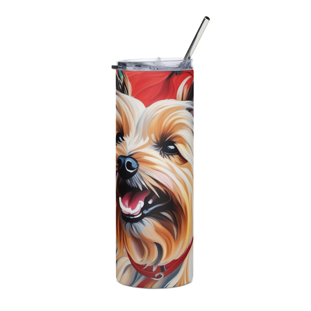 PugMug Custom Cairn Terrier Stainless Steel Tumbler