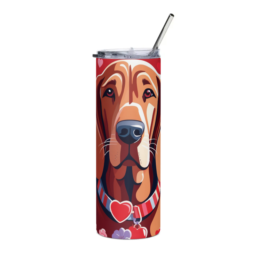 PugMug Custom Bloodhound Stainless Steel Tumbler