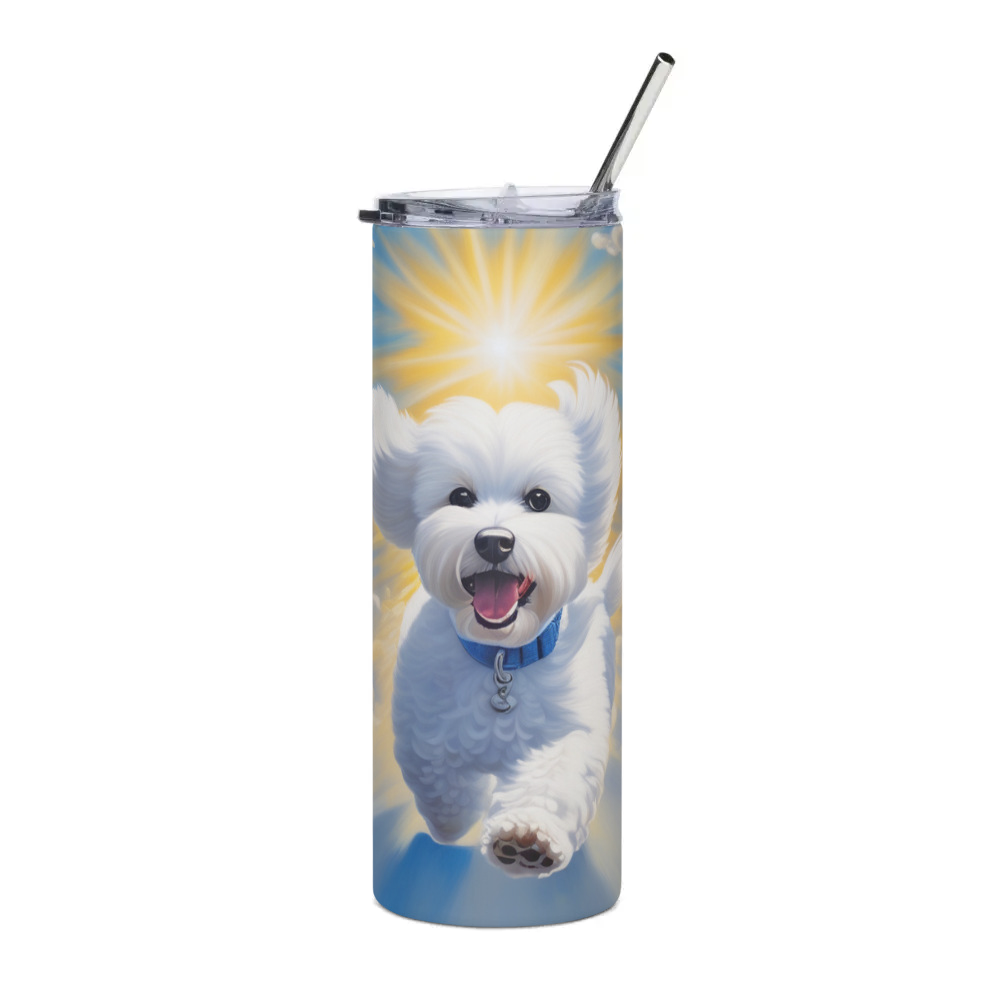 PugMug Custom Bichons Frise Stainless Steel Tumbler