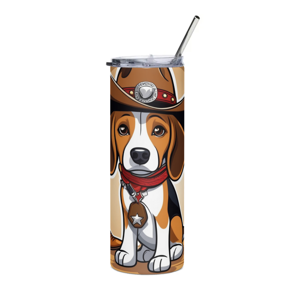 PugMug Custom Beagle Stainless Steel Tumbler
