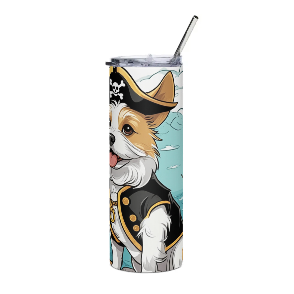 PugMug Custom Luna Stainless Steel Tumbler