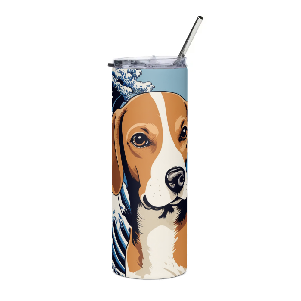 PugMug Custom Beagle Stainless Steel Tumbler