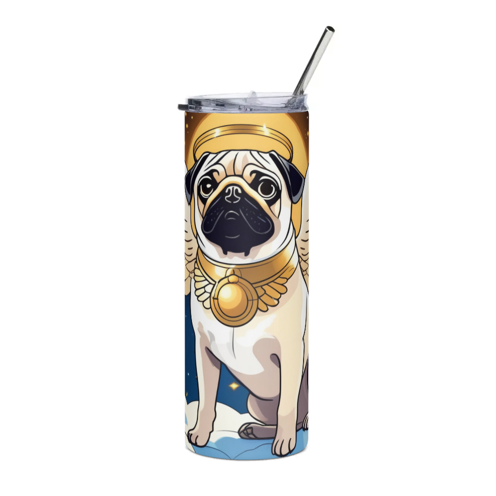 PugMug Custom Pug Stainless Steel Tumbler