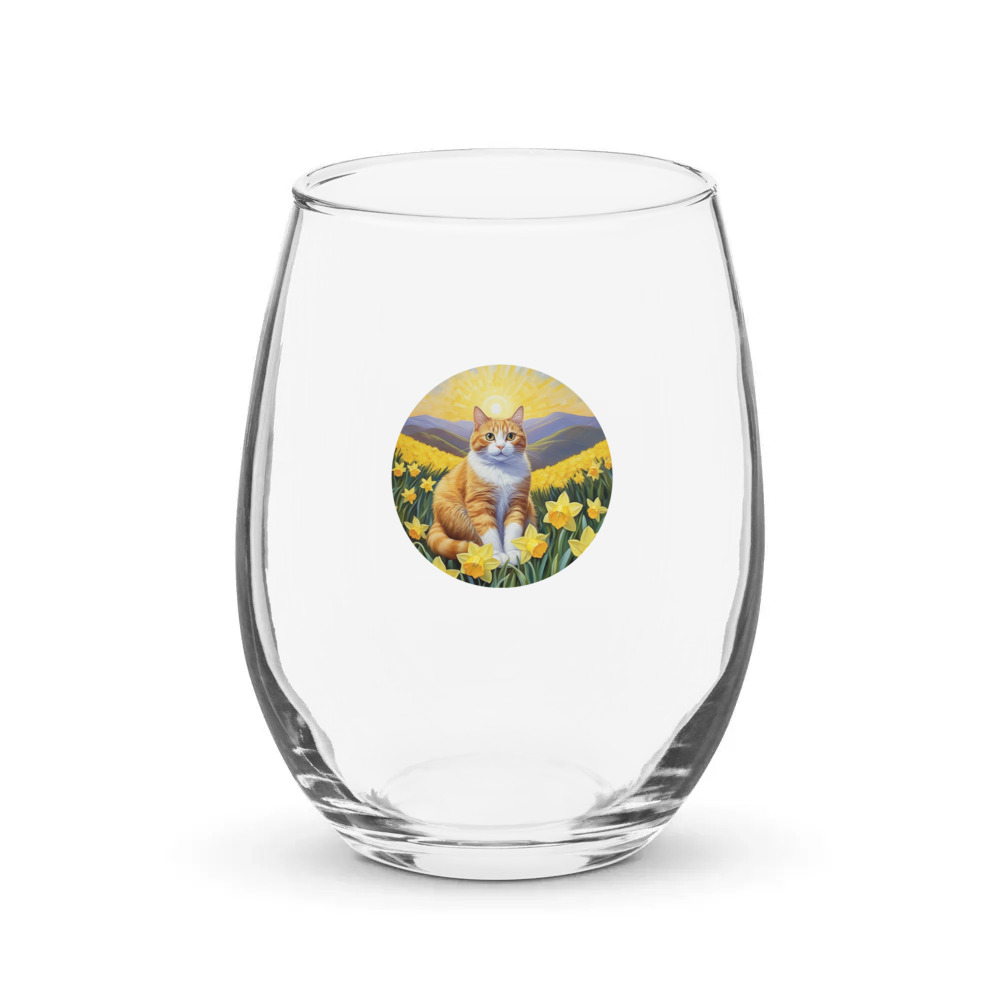 PugMug Custom Jack Jack Stemless Wine Glass