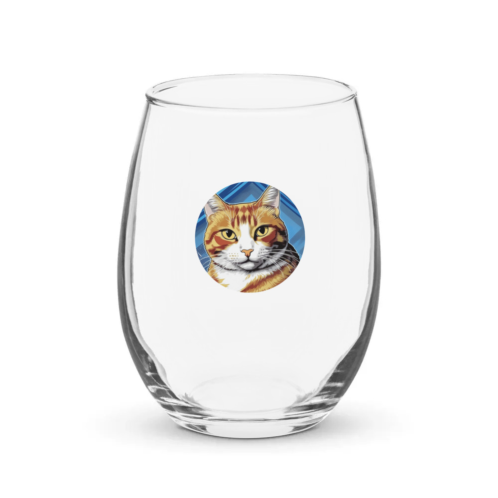 PugMug Custom Jack Jack Stemless Wine Glass