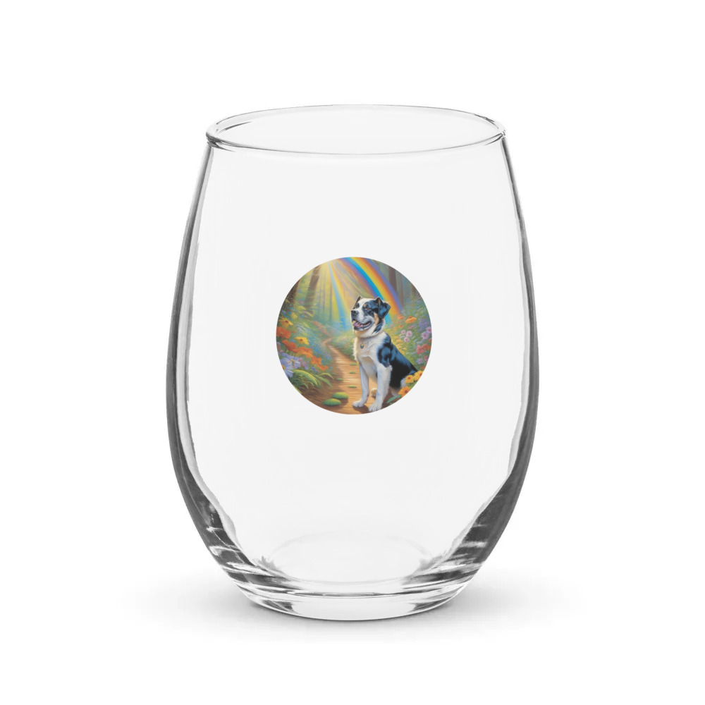 PugMug Custom McHenry Stemless Wine Glass