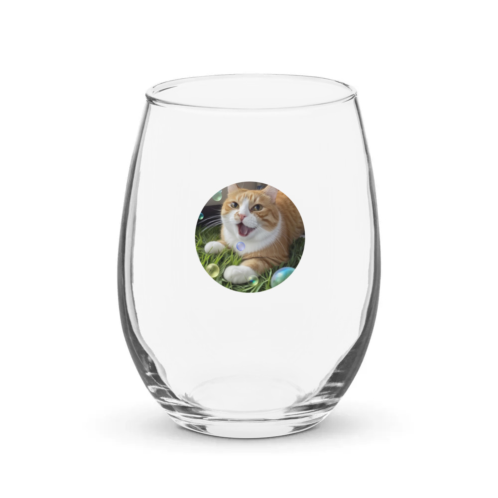 PugMug Custom Jack Jack Stemless Wine Glass